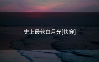 史上最软白月光[快穿]